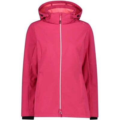 Veste Softshell Rose CMP Coupe Longue - Veste - Publicité Veste Softshell Rose CMP Coupe Longue - Veste - Publicité