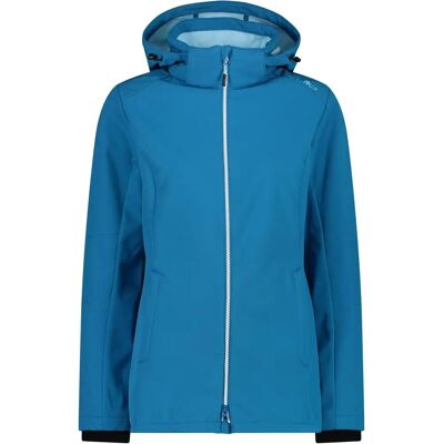 Kurtka Softshell Niebieska CMP - Długa i Wodoodporna Kurtka Softshell Niebieska CMP - Długa i Wodoodporna
