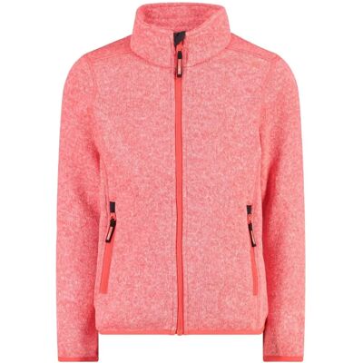 Giacca in pile rossa CMP per bambini - Abbigliamento sportivo all'aperto Giacca in pile rossa CMP per bambini - Abbigliamento sportivo all'aperto
