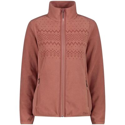 CMP Beige XL Fleece Jas - Vrouw CMP Beige XL Fleece Jas - Vrouw