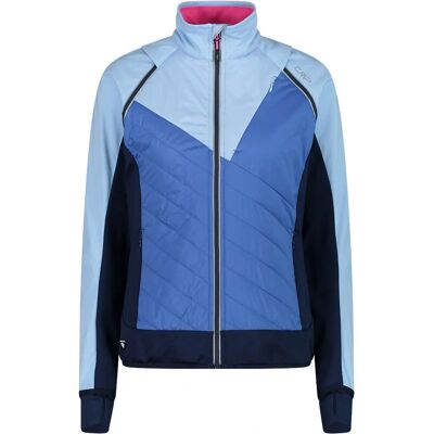 Chaqueta softshell mujer con mangas desmontables - Azul Chaqueta softshell mujer con mangas desmontables - Azul
