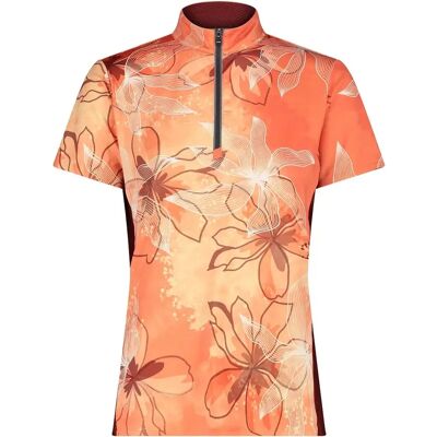 CMP Orange Half Zip Shirt - Damen - Sport CMP Orange Half Zip Shirt - Damen - Sport