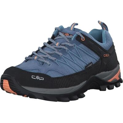 CMP RIGEL LOW WMN TREKKING SHOE WP - Storm/Sunrise - Wasserdichtes Leder Wanderschuh CMP RIGEL LOW WMN TREKKING SHOE WP - Storm/Sunrise - Wasserdichtes Leder Wanderschuh