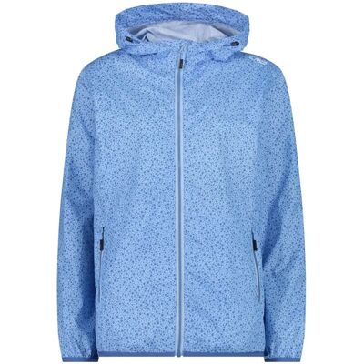 CMP Paarse Waterdichte Jas met Vaste Capuchon - Regenjas CMP Paarse Waterdichte Jas met Vaste Capuchon - Regenjas