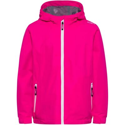 CMP Pink Wasserfeste Kinderjacke mit Kapuze - 152 CMP Pink Wasserfeste Kinderjacke mit Kapuze - 152