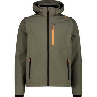 CMP Men's Softshell Jacket - Removable Hood & Sleeves - Outdoor Gear CMP Men's Softshell Jacket - Removable Hood & Sleeves - Outdoor Gear