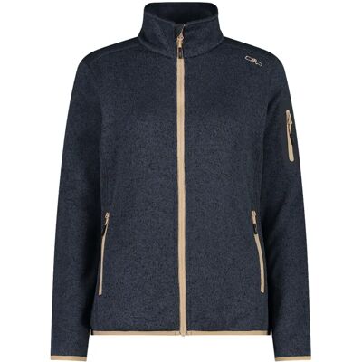 Chaqueta gris Knit-Tech-Fleece CMP - Chaqueta exterior Chaqueta gris Knit-Tech-Fleece CMP - Chaqueta exterior