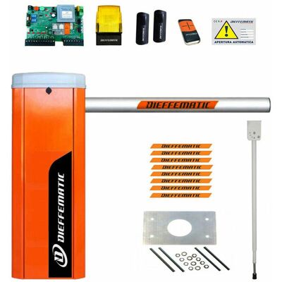 DIEFFEMATIC - Kit 4 m Braccio - Motore 24V - Automazione Barriere DIEFFEMATIC - Kit 4 m Braccio - Motore 24V - Automazione Barriere