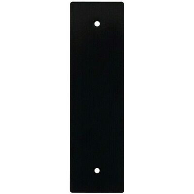 DIEFFEMATIC - Placca 142 Mm Nero Cieca - Copri Foro - piastra copriforo DIEFFEMATIC - Placca 142 Mm Nero Cieca - Copri Foro - piastra copriforo