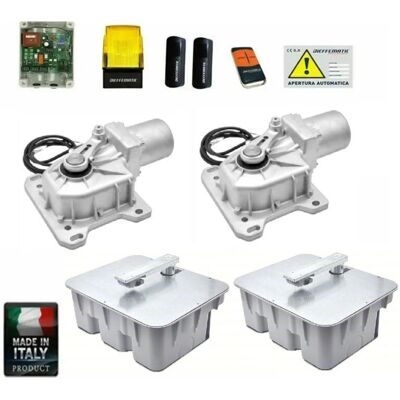 DIEFFEMATIC - CROMO - 24V - 500kg - Gate automation kit DIEFFEMATIC - CROMO - 24V - 500kg - Gate automation kit