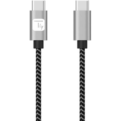 Techly - ICOC MU2CC-020-AL - 2 m - Aluminium - USB-C cable Techly - ICOC MU2CC-020-AL - 2 m - Aluminium - USB-C cable