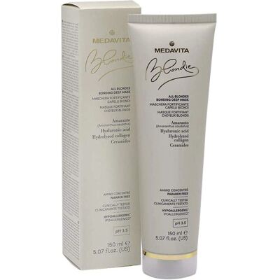 Medavita Blondie All Blondes Bonding Deep Mask - Masque Capillaire pour Cheveux Blonds - Publicité Medavita Blondie All Blondes Bonding Deep Mask - Masque Capillaire pour Cheveux Blonds - Publicité