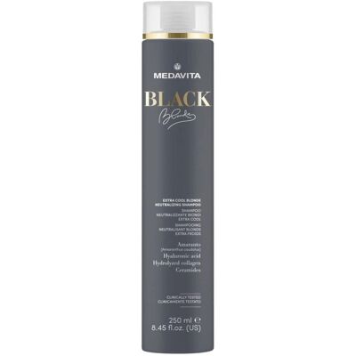 Medavita Black Blondie Extra Cool Blonde - Șampon pentru neutralizarea tonurilor galbene Medavita Black Blondie Extra Cool Blonde - Șampon pentru neutralizarea tonurilor galbene