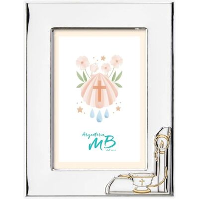 Argenteria Mb Personalisierter Taufrahmen 13x18 - Silber Argenteria Mb Personalisierter Taufrahmen 13x18 - Silber