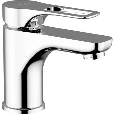 Miscelatore lavabo Tecnomat Bricoman Cromo - Cartuccia in ceramica Miscelatore lavabo Tecnomat Bricoman Cromo - Cartuccia in ceramica