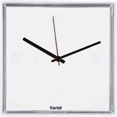 Kartell Philippe Starck Orologio Tic&Tac - Bianco - Orologio da Parete/Da Tavolo Kartell Philippe Starck Orologio Tic&Tac - Bianco - Orologio da Parete/Da Tavolo