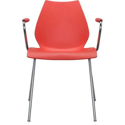 Kartell Maui Stuhl mit Armlehne - Lila Kartell Maui Stuhl mit Armlehne - Lila