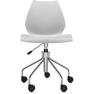 Kartell Maui Bürostuhl - Hellgrau, Drehstuhl, Ergonomisch Kartell Maui Bürostuhl - Hellgrau, Drehstuhl, Ergonomisch