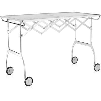 Kartell Battista Weiß Klapp- und Ausziehtisch - Tisch Kartell Battista Weiß Klapp- und Ausziehtisch - Tisch