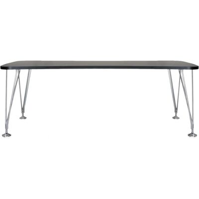 Bureau Max de Kartell - Forme organique, gris - bureau - Publicité Bureau Max de Kartell - Forme organique, gris - bureau - Publicité