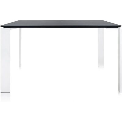 Kartell Vier Tisch - Schwarz/Weiß - Vielseitiger Moderner Schreibtisch Kartell Vier Tisch - Schwarz/Weiß - Vielseitiger Moderner Schreibtisch