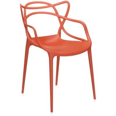 Chaise Masters en plastique de Kartell - Design emblématique, Matériau recyclé - Publicité Chaise Masters en plastique de Kartell - Design emblématique, Matériau recyclé - Publicité