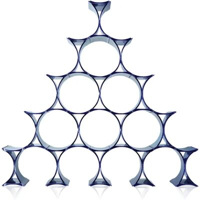 Kartell Infinity Blue Wine Bottle Holder Kartell Infinity Blue Wine Bottle Holder