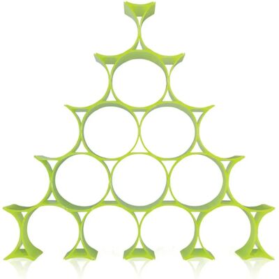 Support à bouteilles Kartell 076803Z - design léger, 16 bouteilles, jaune - Publicité Support à bouteilles Kartell 076803Z - design léger, 16 bouteilles, jaune - Publicité