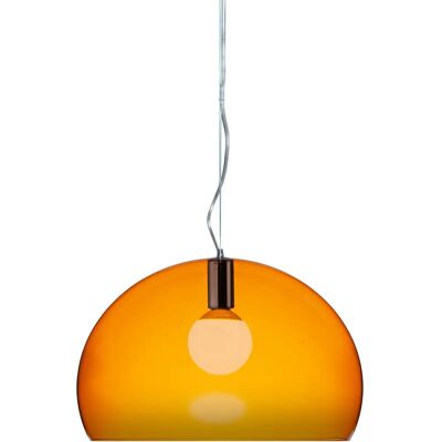 Suspension Kartell FL/Y - Orange - Designer Ferruccio Laviani - Lampe Suspendue - Publicité Suspension Kartell FL/Y - Orange - Designer Ferruccio Laviani - Lampe Suspendue - Publicité