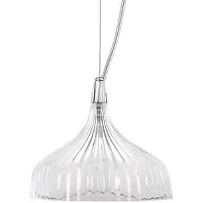 Luminária de Parede E' da Kartell - Design Transparente e Minimalista Luminária de Parede E' da Kartell - Design Transparente e Minimalista