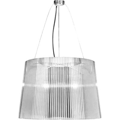 Lâmpada de teto Kartell Gè - Cristal - Montagem no teto Lâmpada de teto Kartell Gè - Cristal - Montagem no teto