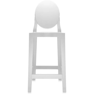Sgabello Alto Bianco Ghost di Kartell - Sedia da Pranzo Sgabello Alto Bianco Ghost di Kartell - Sedia da Pranzo