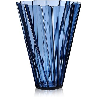 Vase Bleue 1229BL de Kartell - Design en spirale moderne - Publicité Vase Bleue 1229BL de Kartell - Design en spirale moderne - Publicité