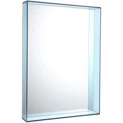 Kartell Only Me Blue Rectangular Wall Mirror - Wall Mirror Kartell Only Me Blue Rectangular Wall Mirror - Wall Mirror