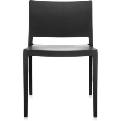 Kartell Lizz Mat Stuhl schwarz - Restaurant/dining chair Kartell Lizz Mat Stuhl schwarz - Restaurant/dining chair