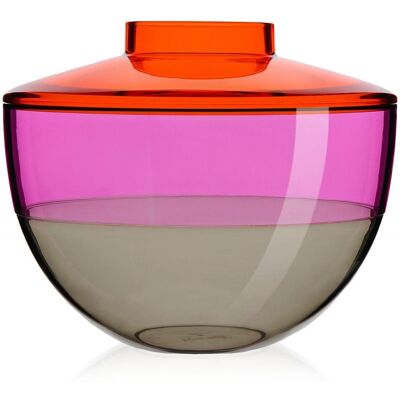 Kartell 122122 Vase - Farbige Schichtung aus Kunststoff - Modernes Dekor Kartell 122122 Vase - Farbige Schichtung aus Kunststoff - Modernes Dekor