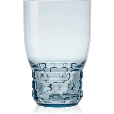 Kartell Water Glas - Jellies Family 4 stuks Blauw Kartell Water Glas - Jellies Family 4 stuks Blauw