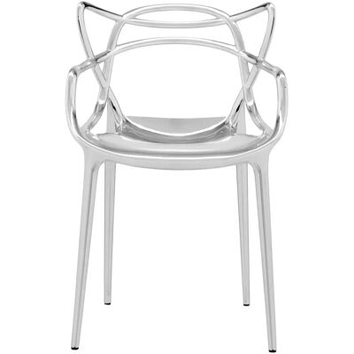 Chaise empilable chromée Kartell 05864XX - Publicité Chaise empilable chromée Kartell 05864XX - Publicité