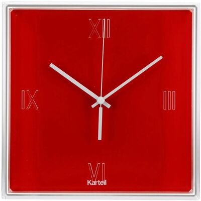 Horloge Murale / De Table Kartell 190010 - Rouge - Publicité Horloge Murale / De Table Kartell 190010 - Rouge - Publicité