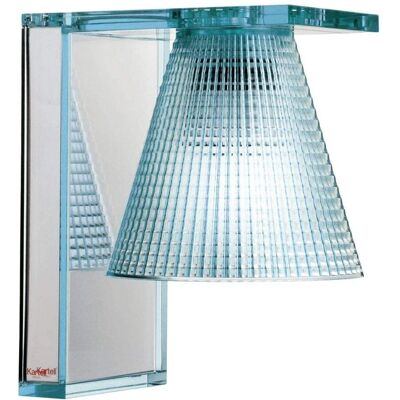 Kartell Light-Air Blaue Wandleuchte - Modernes Design & Thermoplastisch Kartell Light-Air Blaue Wandleuchte - Modernes Design & Thermoplastisch