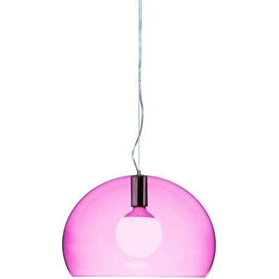 Lampe de plafond Mini FL/Y de Kartell - Rouge - Publicité Lampe de plafond Mini FL/Y de Kartell - Rouge - Publicité
