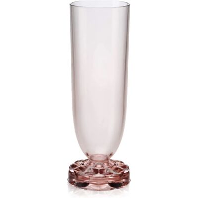 Set di 4 flute di champagne rosa Kartell Set di 4 flute di champagne rosa Kartell
