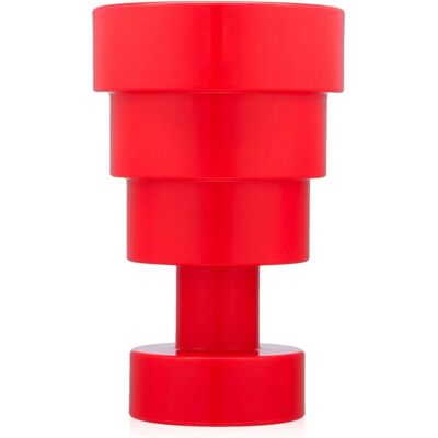 Kartell 885110 Vaso Vermelho - Vaso Kartell 885110 Vaso Vermelho - Vaso
