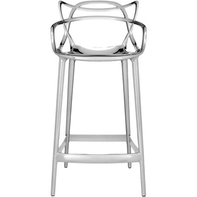 Kartell 05849XX Tabouret de Bar Moderne Argenté - Publicité Kartell 05849XX Tabouret de Bar Moderne Argenté - Publicité