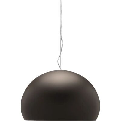 Kartell Mini FL/Y Plafonnier - Marron - Suspension - Publicité Kartell Mini FL/Y Plafonnier - Marron - Suspension - Publicité