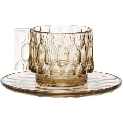 Conjunto de Xícaras de Café Jellies Family Verde da Kartell - Tipo de Café Conjunto de Xícaras de Café Jellies Family Verde da Kartell - Tipo de Café