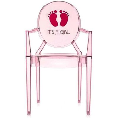 Kartell - Lou Lou Ghost Special Edition - Transparent Rosa - Chair Kartell - Lou Lou Ghost Special Edition - Transparent Rosa - Chair