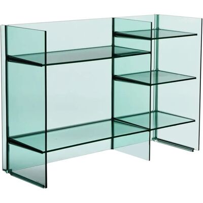 Kartell Laufen Sound-Rack Système d'Étagères Vert - Publicité Kartell Laufen Sound-Rack Système d'Étagères Vert - Publicité