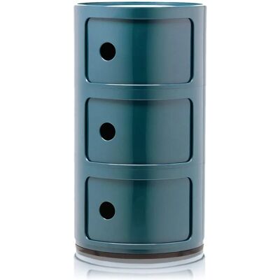 Kartell Modell 4967 Blau Aufbewahrung - Modularregal Kartell Modell 4967 Blau Aufbewahrung - Modularregal