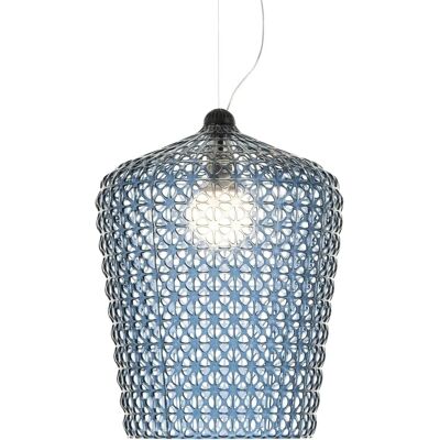 Kartell Kabuki LED Pendelleuchte - Modern, Hellblau, Barock Kartell Kabuki LED Pendelleuchte - Modern, Hellblau, Barock